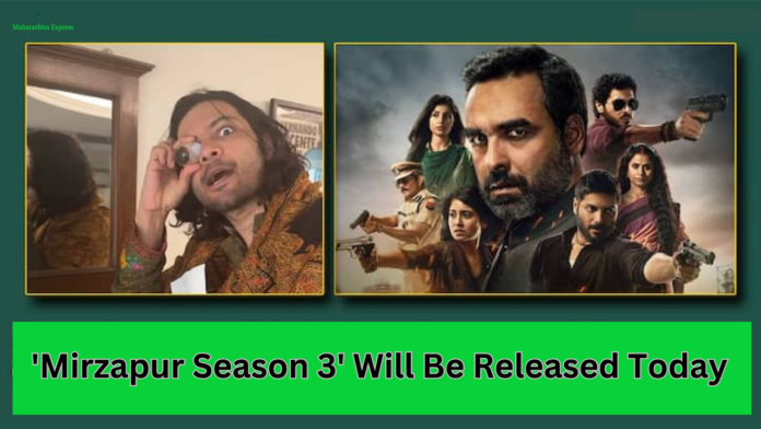 Mirzapur Season 3 Teaser: After three years, fans will be able to see a glimpse of 'Guddu Bhaiya' again, the most awaited teaser of 'Mirzapur Season 3' will be released today.