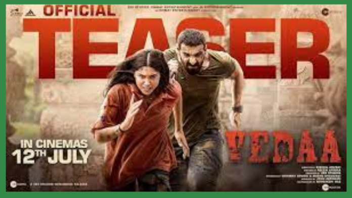 Vedaa Teaser OUT: John Abraham becomes the weapon of Sharvari Wagh fighting against the system, explosive teaser of 'Veda' is out