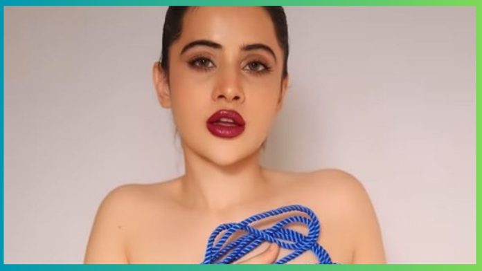 Urfi Javed went topless and covered her body with ropes, people asked – ‘Where will we dry the clothes now?’