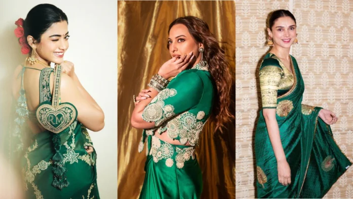 Hariyali Teej Outfits : Wear these celeb inspired green outfits on Hariyali Teej, the look will look simple and sober