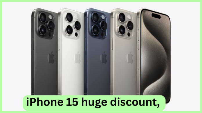 iPhone 15! Huge discount is available here, all the discounts combined will cost less than Rs 35,000