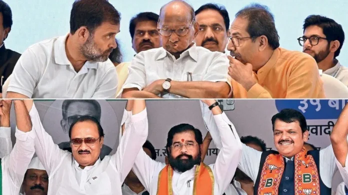 Maharashtra elections: NCP vs NCP on 38 seats, direct fight between both Shiv Sena and Congress on 49 seats