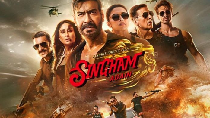 Singham Again Day 4 : Singham Again broke the record of Kalki 2898 AD, also defeated Brahmastra and Dangal