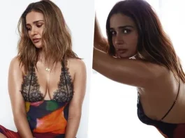 Aisha Sharma crossed all limits of boldness, gave bold poses in front of the camera in a transparent dress..