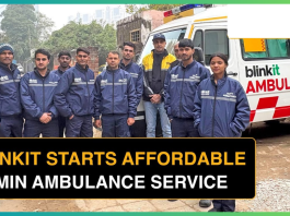 Blinkit Ambulance Service : Blinkit Ambulance in 10 minutes, e-commerce company started very useful service in Gurugram