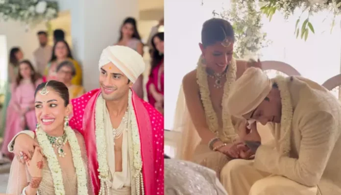 Prateik Babbar Wedding Video! Prateik Babbar sang a song for his newly wed wife, Priya was seen dancing in her husband's arms